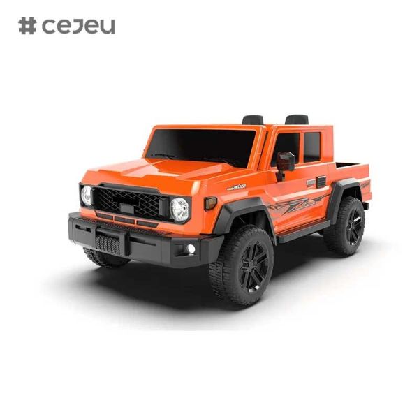 CJ-TTXB-HZBB-985 2025 New Electric 4WD Truck Kids Ride-on 4x4 Wheel 3-8 Years 2 Seat Off-Road RC with Battery Power