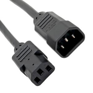Buy cheap Copper 3 Pin Extension Cord For Power Supply 2 Pack Computer To PDU product