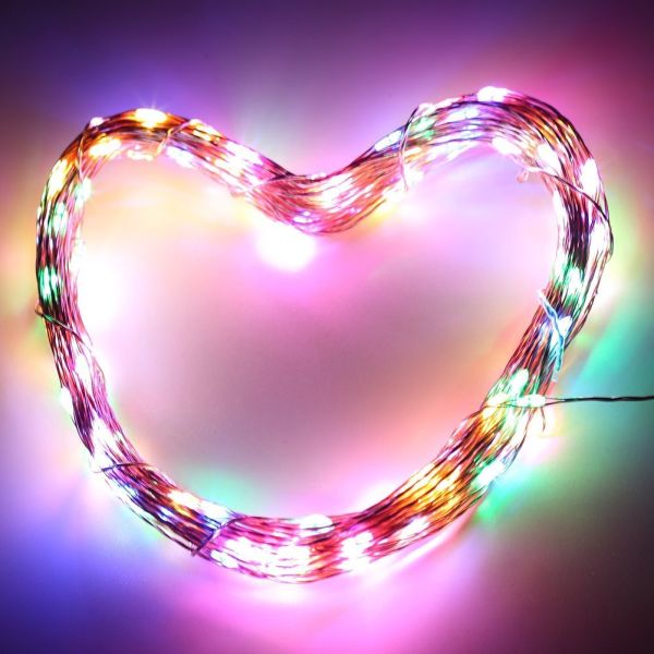 Flexible solar copper wire lights with IP65 rating Perfect for street and yard decoration