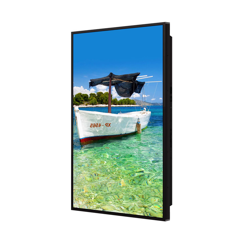 2500nits Ultra-thin 55" FHD Customized Dynamic In-Window LCD Display with Fan-cooled