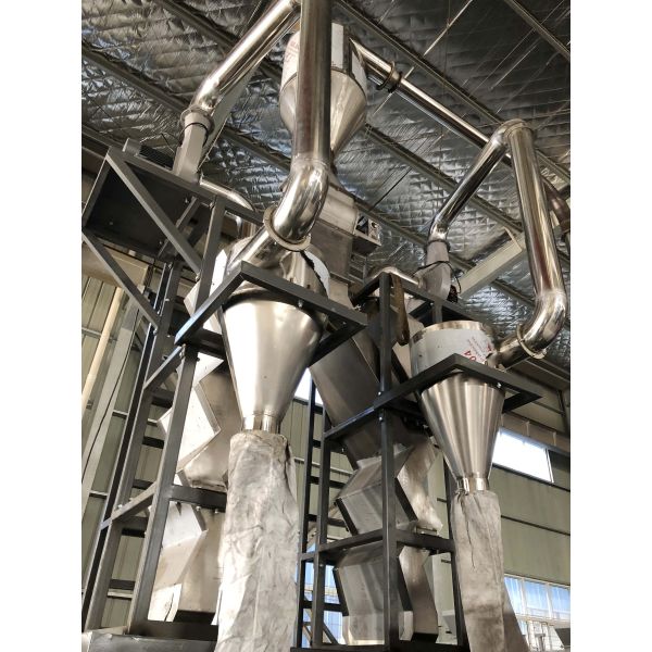 Zig Zag Portable Plastic Washing Recycling Machine HDPE Air Separator