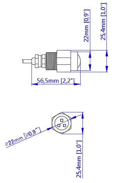 IP 68 RGB 9W Led Boat Drain Plug Light / 12 Volt Submersible Fishing Light