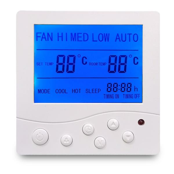 Quality Smart Electronic Digital Room Thermostat IP21 Air Conditioning NTC Probe Sensor for sale