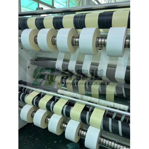 BPA Free Adhesive Thermal Paper Top Thermal Paper BPA Free with yellow glassine liner