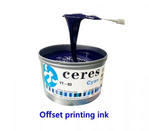China High Gloss Fast Drying Offset Printing Ink CMYK Ceres Solvent Based Printing Inks on sale