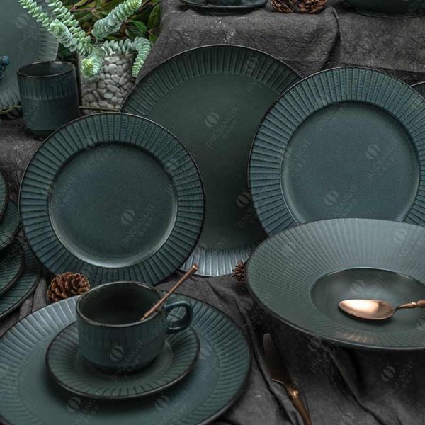 20Pcs Reactive Color Dinnerware Set