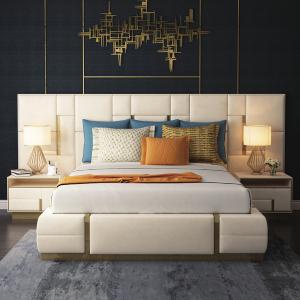 White Headboard Memory Foam Bed Topper