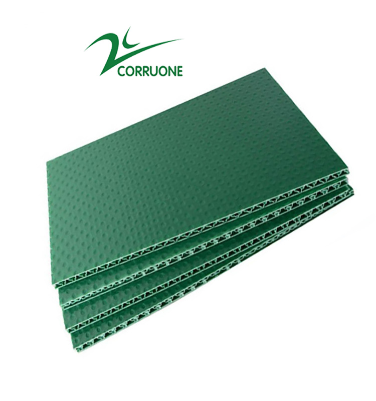 Yellow Coroplast Board 5mm 6mm 8mm Corrugated Plastic Sheets 4x8