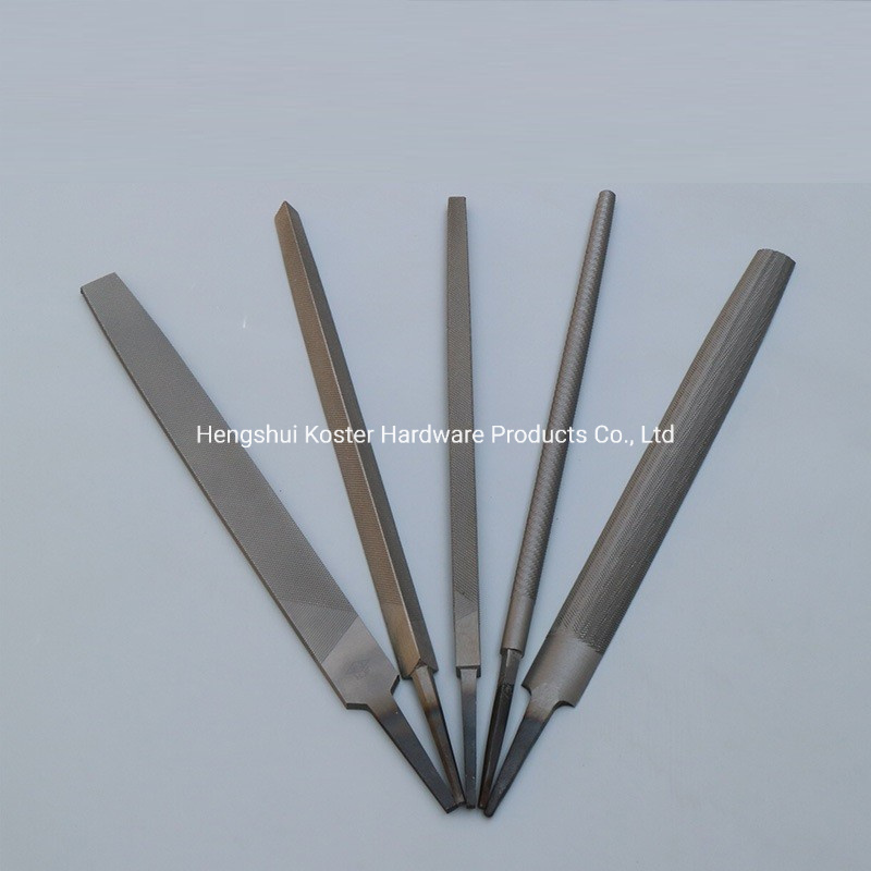 8inch Hardened Hand Steel File &amp; Hand Rasp Files Set with Wooden Handle