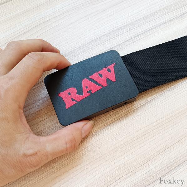 Lightweight Adjustable Nylon Waist Belt With Plastic Buckle Free Print Any Logo