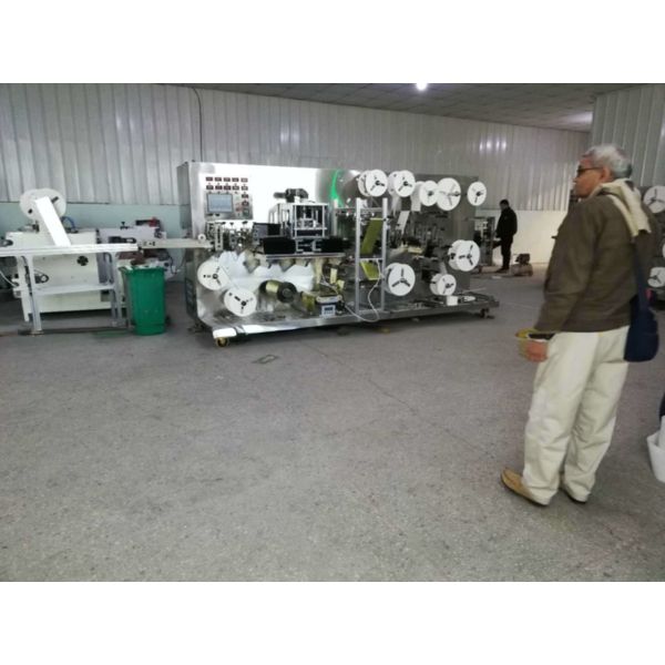 Island Wound Plaster Machine for Economical and User-Friendly Wound Dressing Patch