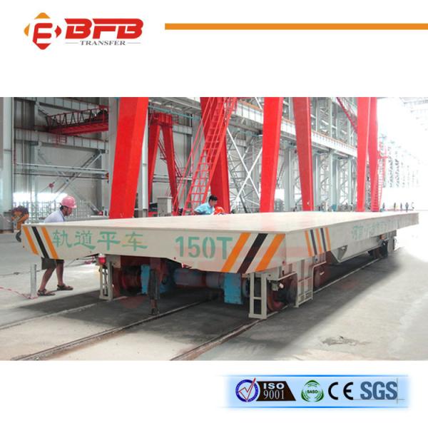 Quality Production Line Busbar Powered Transfer Cart Customized Running Distance for sale