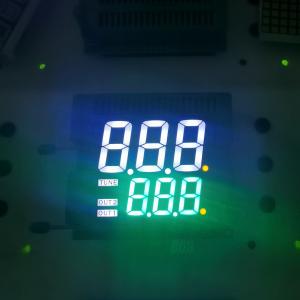 Buy cheap 3 Digits Led 7 Segment Display Dual Line 120mcd 20mA For Instrument Panel product