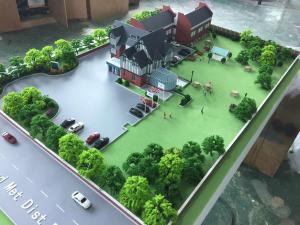 Buy cheap Laser cut 3D Architecture House Model Machine Cut / Handmade Technic product