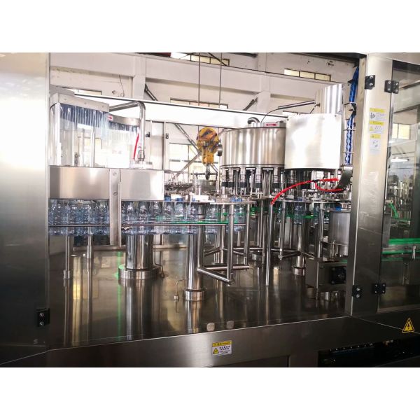 Durable 4.4KW Automatic Water Bottle Filling Machine Mineral Water Bottling Plant