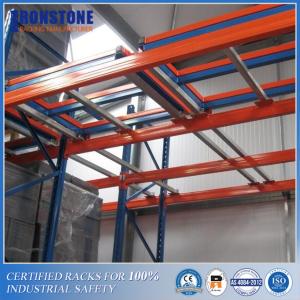 China LIFO Live Storage Push Back Pallet Racking With Versatility and  High Compatibility on sale