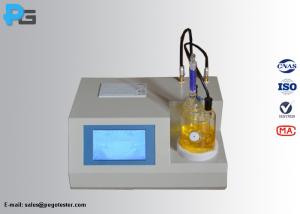 China Oils Moisture Content Transformer Oil Testing Equipment Base On Coulometric - Karl Fischer Method on sale