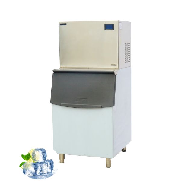 Commercial Cooler Ice Machine , Automatic Ice Dispenser 22 * 22 * 22MM Ice Size