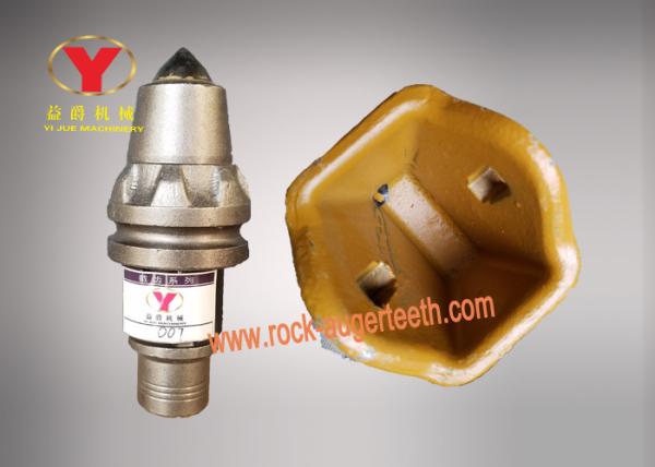 Quality Reliable Rock Auger Bullet Teeth 8 Oblique Alloy Bars For Filling Bits Machine for sale