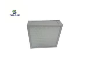 Synthetic Fiber 99.99% Hepa Filter Panel For Air Conditioning