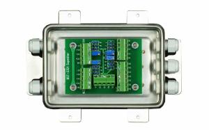 China IP65 Load Cell Summing Box , Scale Junction Box Max 85%RH Relative Humidity on sale