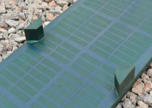 High Tension Vibrating Screen Mesh  Polyurethane Outside 20-60 Mm Thickness