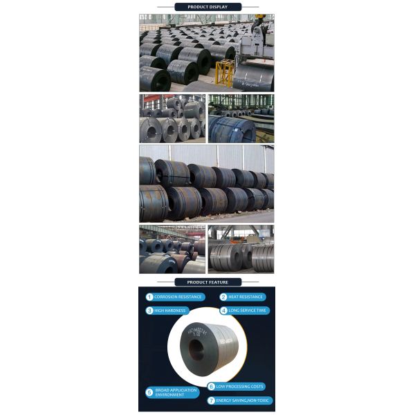 St37 0.3mm Carbon Steel Coils Hot Rolled Cold Rolled For Ship And Boiler
