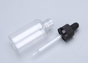 Smooth Surface 30ml Plastic Dropper Bottles Excellent Sealing Capability