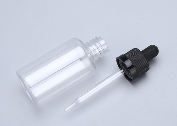 Quality Smooth Surface 30ml Plastic Dropper Bottles Excellent Sealing Capability for sale