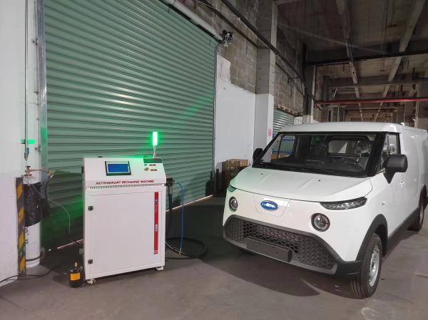 Quality Air Conditioning Refrigerant Recovery Ac Recharge Machine R134a Recovery Pump Fully Automatic Charging Machine for sale