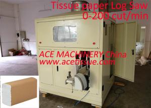 Buy cheap Single Channels Multifold Paper Towel Tissue Paper Cutting Machine Automatic product