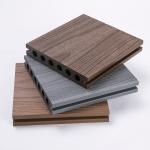 Best Solid Core Piso WPC PVC Patios Timber Smooth 3D Embossing Outdoor Composite