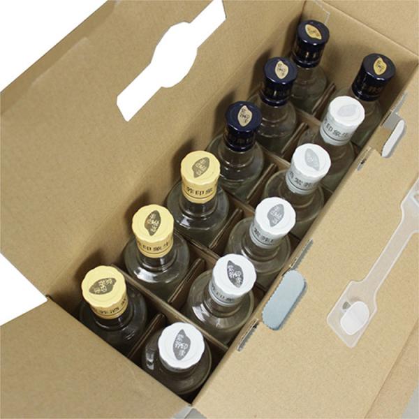 Quality 160x120cm 12 Bottle Cardboard Wine Boxes for sale