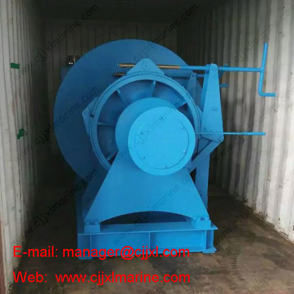 Symmetrical Type Hydraulic Engineering Ship Winch