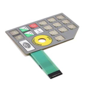 Buy cheap Waterproof Capacitive Membrane Keypad With PET Circuit ZIF Connector product
