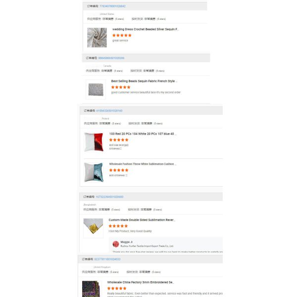 oem service printed printing sublimating sequin fabric Sequins Sublimation Pillow Case sublimation sequins