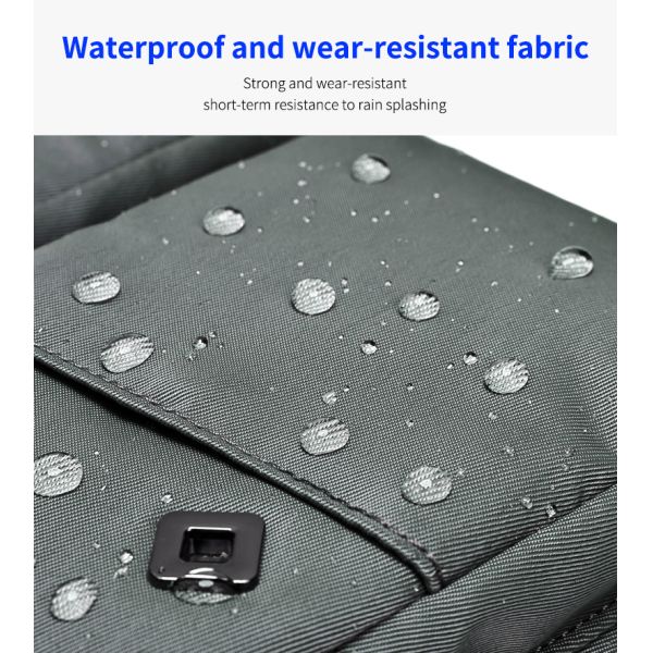 Oem Polyester Oxford Material Mens Waterproof Sling Bag Customised