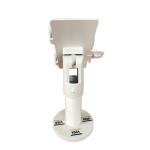 White Anti Theft Tablet Holder Metal Rotatable Security POS Terminal Display