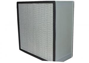 Buy cheap Commercial Clean Room HEPA Air Filter Media , Stainless Steel Frame product
