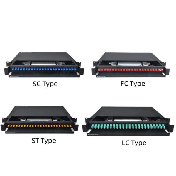 ODF 24 Port Fiber Optic Patch Panel Enclosure Box 24 Core SC