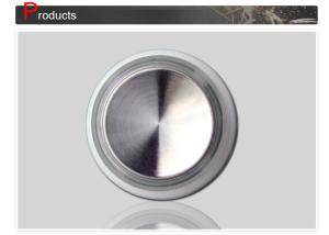 Plastic Paint Coating 30 mm Elevator Push Button / Lift Call Button