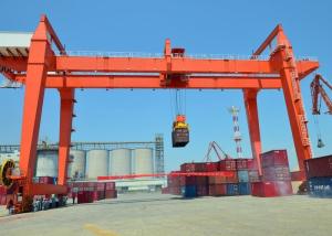 Buy cheap Portable Mobile Container Gantry Crane For Containers product
