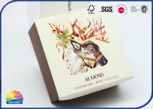 Handmade Custom Print Hinged Lid Gift Box Cardboard Magnetic Closure Boxes