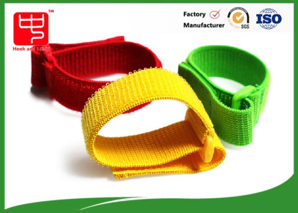 Quality Reuseable Elastic  Straps with buckle , adjustable nylon straps  cable tidy for sale