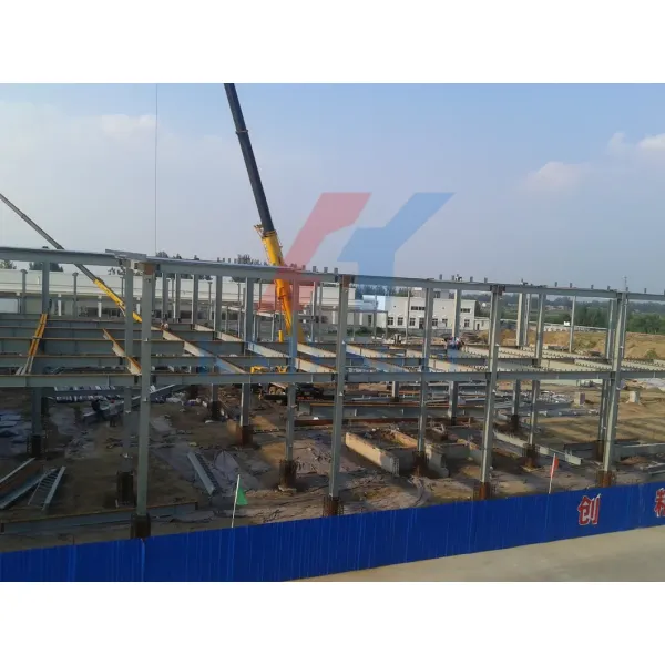 Prefabricated Engineered Light Steel Structure Industrial Manufacturing Services Warehouse