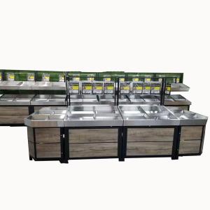 Multi Layer Vegetable Display Gondola Rack For Fruit Shop