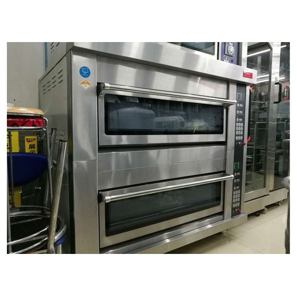 Deluxe Automatic Gas Bread Oven Micro - Computer Controlled 120W 220V