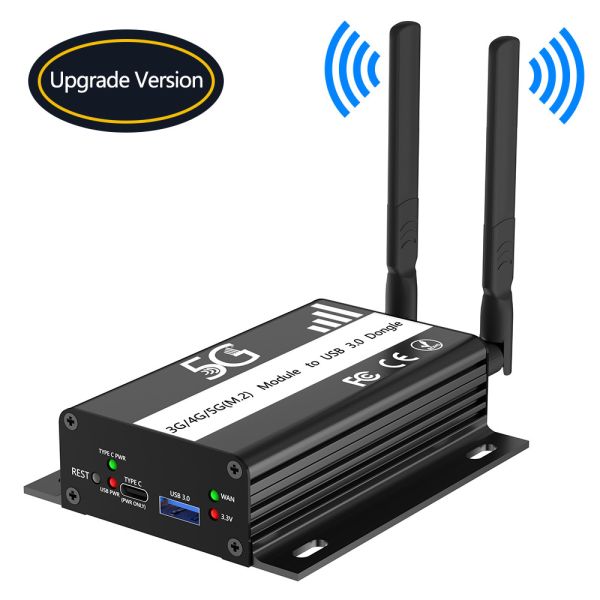 NGFF M.2 To USB 3.0 Adapter Dual NANO SIM Card Slot For 3G 4G 5G Module Speed