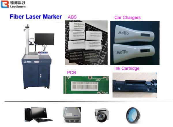 Quality 10W 20W 30W Desktop Laser Marking Machine For Knives , Tools , Measuring Tool for sale