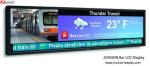 Shelf Super Widescreen Display 800nits Stretched LCD Monitor 1 Year Warranty